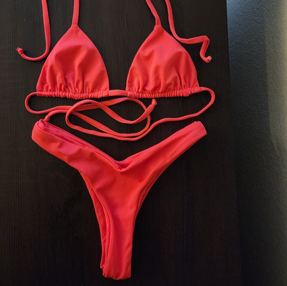 Bikini by Unika Vibrant Red Med